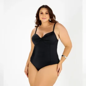 Maiô com Bojo Plus Size Ref 621527 Preto