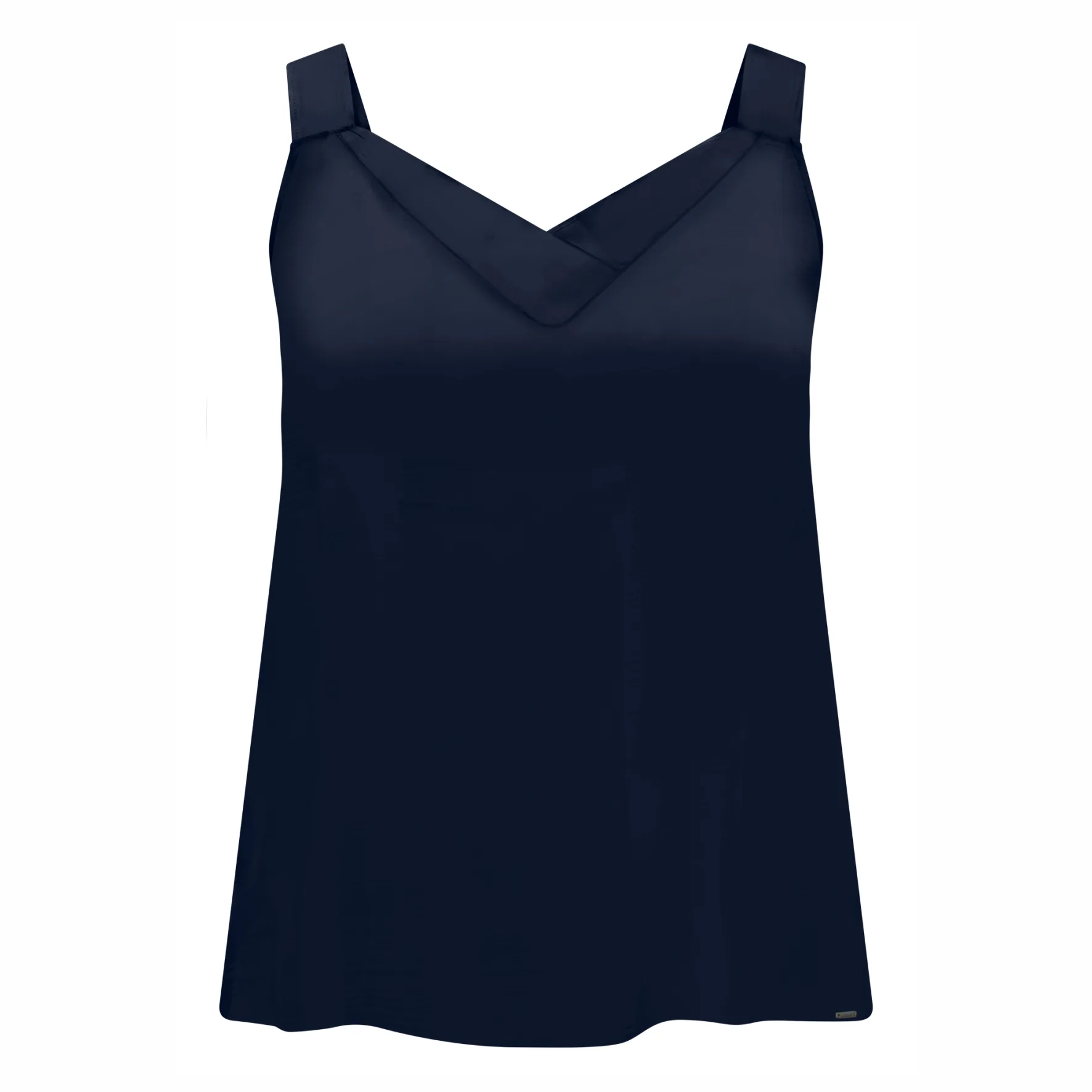 Regata Feminina Plus Size Ref C5124 Marinho